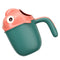 Pineeseatile Baby Bath Rinser Baby Bath Rinse Cup Cute Cartoon Fish Infant Shampoo