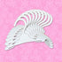 Sophia's 18" Doll 10-Pack: 7-1/2" White Plastic Display Hangers