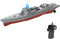 Remote Control Warship RC Military Battleship, 2.4GHz Remote Control Boat for Lakes
