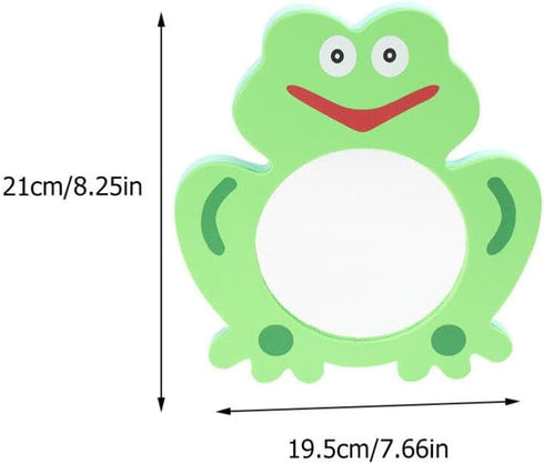 2pcs Mirror Bath Toy Set in Frog Shape, Interactive Baby Bath Toys for Fun Bath Time