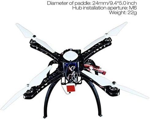 4 Pairs 9450 Self Tightening Drone Propeller - 4CW+4CCW for DJI Phantom 3 Professional, Advanced, Phantom 2 Series