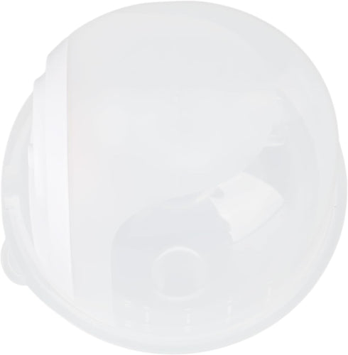 Segrehy 240ml Wearable Breast Pump Cup Hands Free Double Sided Silicone Milk Collector All in One Design for Postpartum