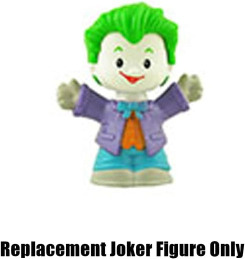 Replacement Joker Figure for Fisher-Price Little People DC Superfriends Deluxe Batcave Playset