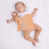 Apricot Lamb Stuffed Animals Security Blanket, Yellow Lion Infant Nursery Character Blanket