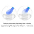 PandaEar Baby Bendable Utensils Spoons, Training Learning Feeding Set for Kids Toddlers (BPA Free)