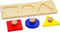 Elite Montessori Multiple Shape Puzzle Color Sorter For Toddler & Preschool Sensorial
