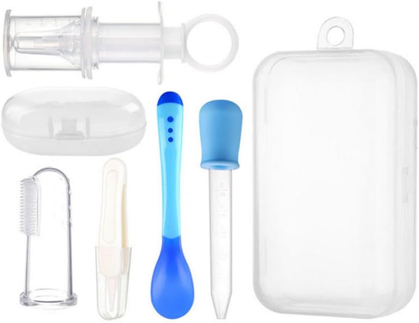 XJKLBYQ Infant Medicine Dispenser Kit with Bonus Travel Case Baby Infant Toddler Medical