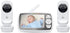 Motorola MBP483XL-2 4.3" Dual Camera Video Baby Monitor with Digital Zoom and Two Way Audio