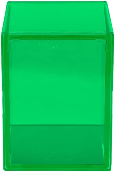 Ultra Pro Eclipse 2-Piece Deck Box, Lime Green - For Pokemon, MTG, Baseball, Basketball, Football Card Storage