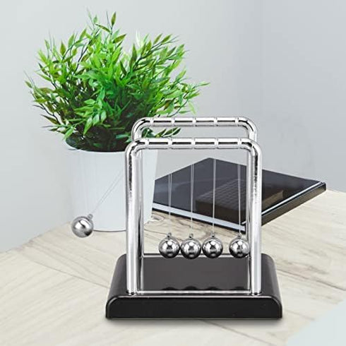 Balance Pendulum Ball, Swinging Balls Physics Science Desktop Decoration Games for Stress Relief and Office Desk