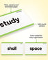 520 1st 2nd 3rd Coogam Sight Words Learning Vocabulary Flash Cards, Dolch Fry High Frequency Sight Word Educational