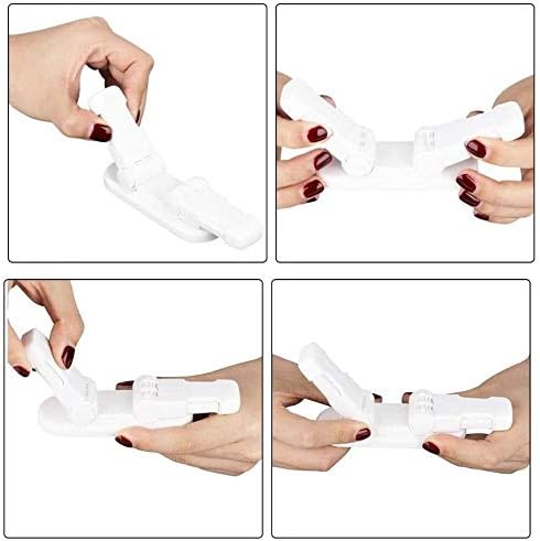 GoLcs 4-Pack 3M (4 pack) Improved Childproof Door Lever Lock Prevents Toddlers From Opening Doors. Durable ABS