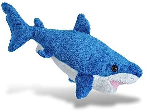 Wild Republic Mako Shark Plush, Stuffed Animal, Gifts for Kids, Sea Critters 11 Inches