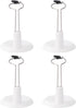 NUOBESTY Doll Stands Display Holder, 4pcs White 15cm Bracket Support Bear Stand for Home