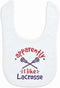 ChalkTalkSPORTS Soft Microfiber Lacrosse Baby & Infant Bibs