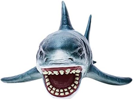 Gemini & Genius Great White Shark Hammerhead Shark Toy Set - 10 Inches Ocean Model Educational Figures