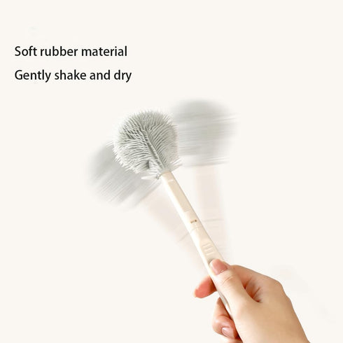 Tyxzle Silicone Bottle Brush, Cup Brush. Detachable Brush Head Handle, Perfect for Cleaning Bottles and Cups