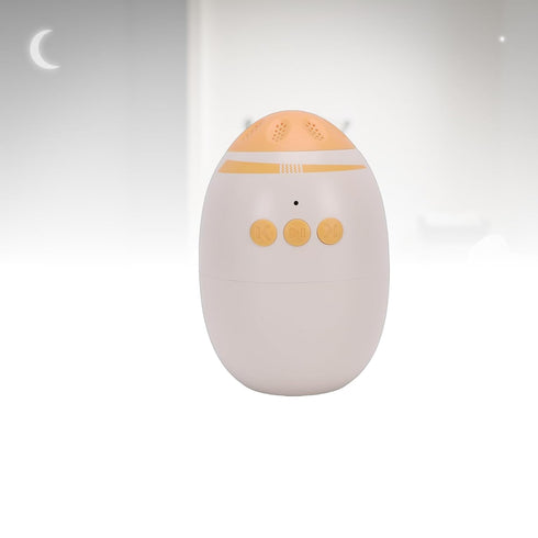 RiToEasysports 11 Baby Vibrating Soother, Portable ABS Silicone White Noise Machine with Soothing Sounds for Newborns