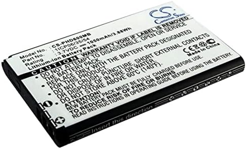 LIONX 1050mAh 3.89Wh Battery for Touch Screen Baby Monitor /