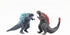 HANBO The King of Monster toys Movable Joint Action Figures, Mini Dinosaur Playsets Kids Birthday Gifts Cake Toppers Pack (Pack of 8 gold)