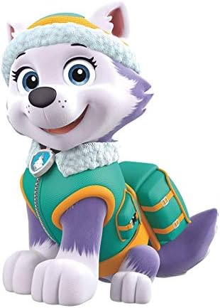 7 Inch Everest Patrol Girl Pup Wall Decal Sticker - Removable Vinyl Decorative Art for Kids Room