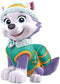 7 Inch Everest Patrol Girl Pup Wall Decal Sticker - Removable Vinyl Decorative Art for Kids Room