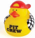 Fun Express Race Car Driver Rubber Duckies - Toys and Party Favors - 12 Pieces