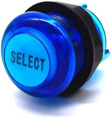 6 Pcs/Lot 28mm Arcade LED Push Buttons, Illuminated Player 1P 2P Coin Start Select for Arcade Machine