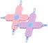 Royal Angels 21 1 Trimmer Set 2 4-in-1 in Electric Nail Value (Pink) & Pcs Nose, Nail & Ear Cleaner (Pink & Purple)