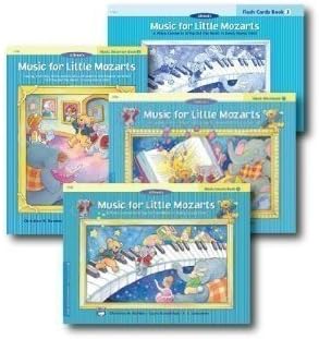 Music for Little Mozarts Level 3, Piano Curriculum Set with Lesson Book, Workbook, Flash Cards