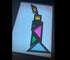 BOHS Translucent Tangram with Multilingual Activity Cards - 1 Inch Thickness, Preschool Gift, Window Puzzle Toys