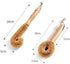 Wooden Cleaning Brush, Natural Coconut Fiber Bottle Washing Brush, Sturdy Eco-Friendly Pan Scrub Brush for Deep Cleaning