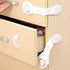 Child Proof Cabinet Locks (10 Pack) - Baby Proofing for Oven, Refrigerator, Cabinets, Drawers, Door, Toilet Lock