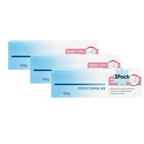 VERBASA CONFEC Nappy (Diaper) Care Ointment 5% Percent, 100g X 3 PACK