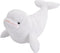 Wild Republic Ecokins Mini, Beluga Whale, Stuffed Animal, 8 inches, Gift for