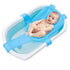 Baby Bath Seat, Infant Bathing Support Mat with Adjustable Antiskid Bath Net Cushion, Universal Baby Shower Pad