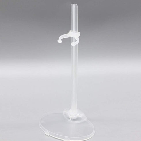 EXCEART 24pcs White Doll Stand Support Rack, Action Figure Display Rack for Doll Collection Decoration