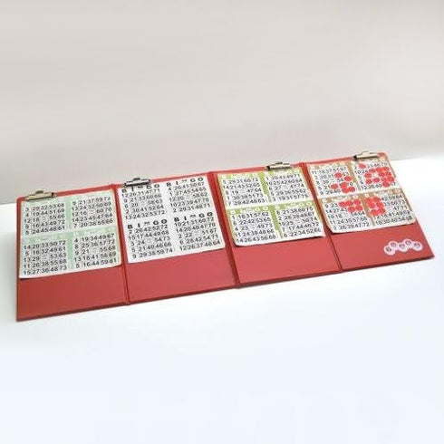 Tapp Collections Foldable Bingo Card Mat - Red