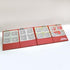 Tapp Collections Foldable Bingo Card Mat - Red