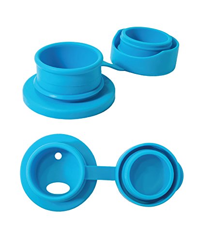Pura Sport Big Mouth Silicone Sport Top Lid - Plastic-Free, Spill-Leak Proof, Medical-Grade, Fits All Pura Bottle