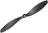 9047 9x4.7 Inch 2-Vane 2 uxcell RC Propellers CW CCW Fixed-Wing for Airplane, Nylon Black Pair with Adapter Rings
