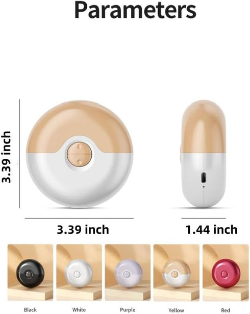 zimumoda Anti-Pinch Electric Nail Clipper for Adults and Seniors, Automatic Nail File and Nail Grinder for Women, Safe
