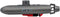 Electric Submarine Bath Toy - Funny Military Submarine Model, Floating Pigboat Water