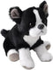 Wild Republic Pocketkins Eco Boston Terrier Stuffed Animal, 5 Inches Plush Toy Made from Recycled Materials