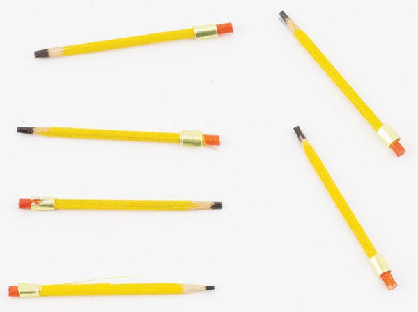 International Miniatures by Classics Dollhouse Miniature Pencils, 6 Pack