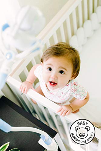 FlexxiCam Universal Baby Monitor Holder with Velcro Strap Flexible Baby Camera Mount Shelf No Drilling
