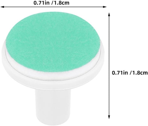 Trimmer 10 Pack 12 Tofficu Baby Nail Replacement Pads Electric Nail Grinding Heads Gentle File Pads for Infants
