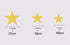 117Pcs Gold Stars Wall Decal Stars Pattern DIY Stickers for Kids Rooms Home Decor
