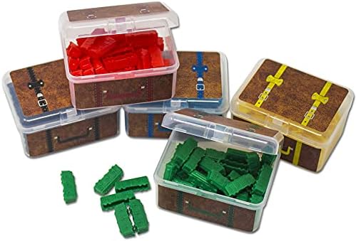 BitsBin Storage Cases for Ticket to Ride Board Games, Compatible with Original, Europe, Rails and Sails Versions