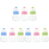 Kisangel Mini Infant Feeding Bottles Set 9 Pack 4Oz Plastic Baby Bottles